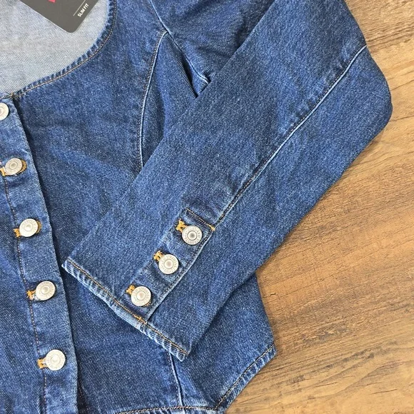 Levi's Weston Long Sleeve Corset Blouse - Picture 5 of 9